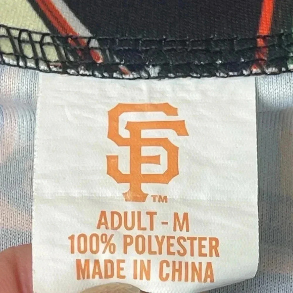 2023 San Francisco Giants Men's Medium Legends Aloha Hawaiian Button Down Shirt - Picture 2 of 7